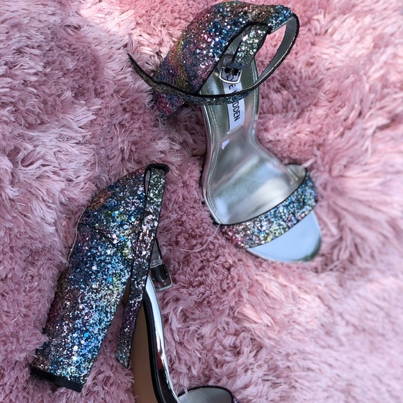 Steve Madden heels —Glittery - Picture 1 of 2
